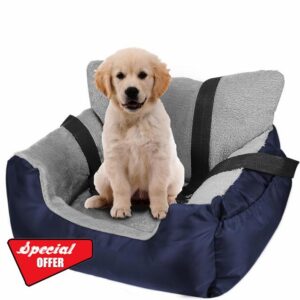 GoFirst Dog Car Seat for Small Dogs or Cats