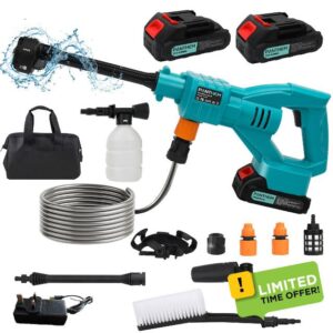 panthem Cordless Pressure Washer with 2 Batteries