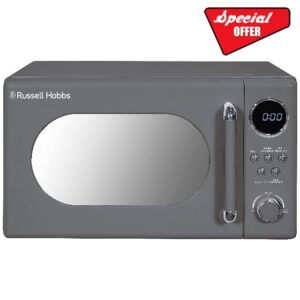Russell Hobbs RHM2044G Retro 20 Litre Grey Digital Microwave