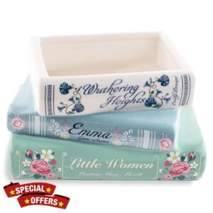 Steel Mill & Co Small Book-Shaped Decorative Planter