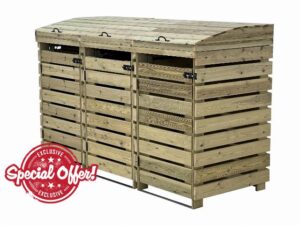 BinBreeze wheelie bin storage unit