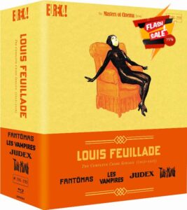 LOUIS FEUILLADE: THE COMPLETE CRIME SERIALS (1913-1918) (Masters of Cinema) Ten-disc