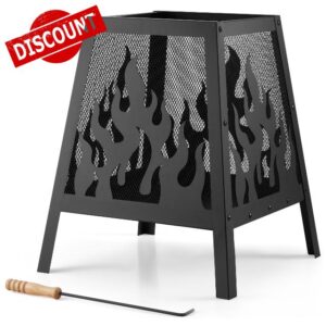 VonHaus Fire Pit – Firepit for Outdoor