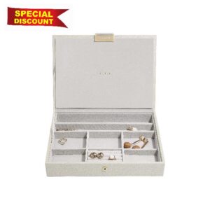 Stackers Oatmeal Classic Medium Jewellery Box Lid