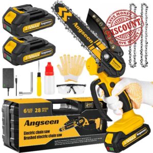 Mini Chainsaw Cordless 6 Inch