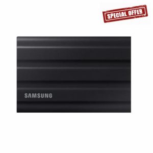 Samsung T7 Shield Portable SSD 2 TB - USB 3.2 Gen.2 External SSD Black (MU-PE2T0S/EU)