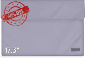 ARZOPA 17.3" Portable Monitor PU Leather Storage Bag