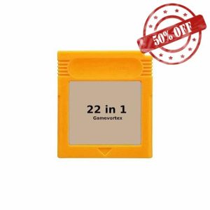 Super Cartridge 22 in 1 Game Boy Color GBC 16bit Video Game Cartridge Card For Handheld Console
