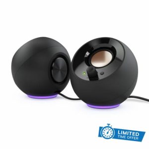 CREATIVE Pebble SE Minimalist 2.0 USB-C Powered PC Speakers with RGB Lighting