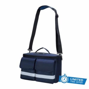 Milageto Bag Empty First Aid Bag Portable Emergency Kit Case First Responder Trauma Bag for Home Workplace Car Camping