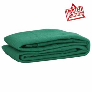 idaXL Green Trailer Net/Cargo Truck Bed Mesh Organizer 3x5m HDPE - Durable & Sturdy with Fine Mesh