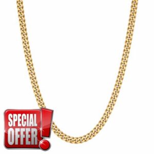 VEXXS Men Gold Necklace