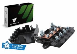 Bemacom Fuse Holder 1x Mega 4x Midi 100 Amp Fuse Box Terminal Power Distributor Universal Use