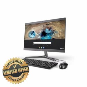 Acer Chromebase 23.8” All-in-One PC – Intel Core i5 8th Gen CPU – 8GB RAM – 128GB SSD – Google Chrome OS – Keyboard & Mouse Bundle