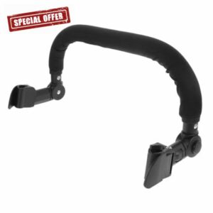FOYTOKI Stroller Accessories Adjustable Stroller Handle Stroller Crossbar Stroller Armrest Stroller Extension Handles Armrest for Stroller Stroller Handle