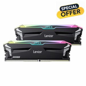 Lexar ARES RGB DDR5 RAM 32GB Kit (2 x 16GB) 7200MHz