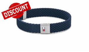 Tommy Hilfiger Jewelry Men's Silicone Bracelet - 2790239S