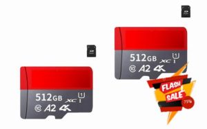2-Pack- 512GB Ultra microSDXC card + SD adapter up to 150 MB/s