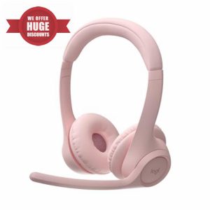 Logitech Zone 300 Wireless Bluetooth Headset With Noise-Cancelling Microphone