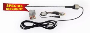 Nakatanenga Defender Aerial Dual Band DAB/FM Radio Antenna for all Land Rover Defender 90/110/130 with existing antenna or antenna hole