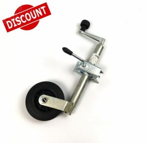 RED STAR 75KG 34mm Telescopic Jockey Wheel With Clamp