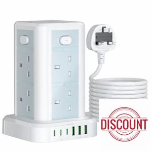 3M Tower Extension Lead with USB