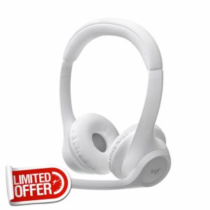Logitech Zone 300 Wireless Bluetooth Headset With Noise-Cancelling Microphone