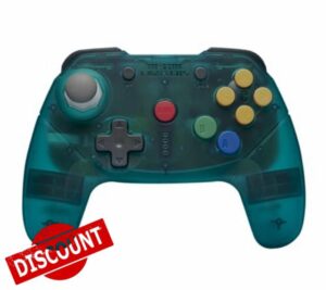 Retro Fighters Brawler64 Nintendo Switch Wireless Bluetooth NSO Edition Blue