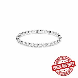 Swarovski Women's Tennis Bracelet and Earring Collection