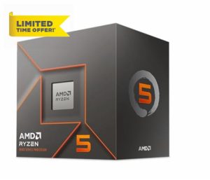AMD Ryzen 5 8400F Retail Wraith Stealth - (AM5/6 Core/4.2GHz/22MB/65W)