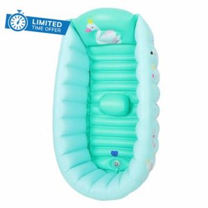 Uonlytech Inflatable Baby Bathtub