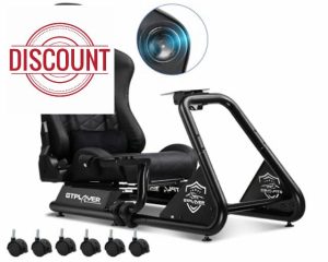 GTPLAYER Racing Simulator Cockpit with Seat