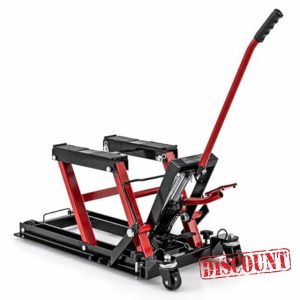 COSTWAY 680kg Hydraulic Motorcycle Lift