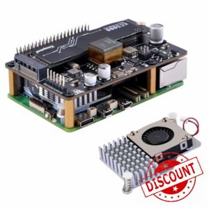 GeeekPi P33 M.2 NVME M-Key PoE+ Hat for Raspberry Pi 5