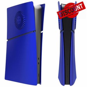 Wedorat FacePlates for PS5 Slim Digital Edition Cover Plates for PS 5 Slim with Cooling Vents ABS Anti-Scratch Dustproof Protective Shell Replacement Face Plate for PlayStation 5 Slim Accessories Blue