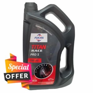 Fuchs Titan Race Pro S 5W-40 Fully Synthetic Ester Based Engine Oil - 5 LITRES