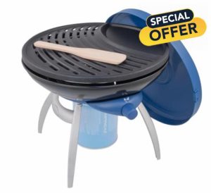 Campingaz Party Grill CV | Camping Stove and Grill | All-in-One Camping BBQ | portable barbecue with Griddle
