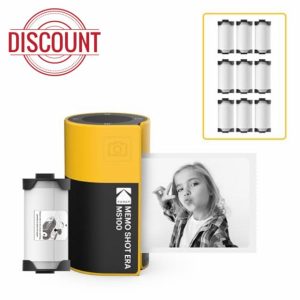 KODAK Memo Shot ERA Kids Instant Digital Camera and Photo Label Printer