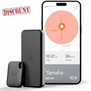 Monimoto 9 Motorcycle GPS Tracker and Alarm with DIY Installation