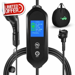 Yigowyigo EV Charger Cable Type 2 to 3 Pin Plug 15M