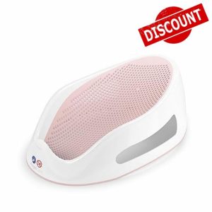 Angelcare - Baby Bath Support - Soft Touch Support - Water Level Indicator - Ideal for Babies Less Than 6 Months Old - Pink