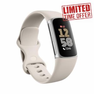 Fitbit by Google Charge 6 Activity Tracker with 6-months Premium Membership Included
