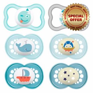 MAM Air and MAM Original Day & Night Silicone Dummies