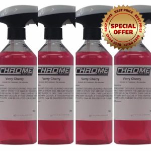 THE URBAN COMPANY CHROME (NW) VERY CHERRY 4 BOTTLES