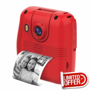 Groov-e Kidz Digital Instant Print Camera - 12MP Camera for Kids with Thermal Printer