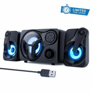 KJIXYUNG PC Speaker with Subwoofer