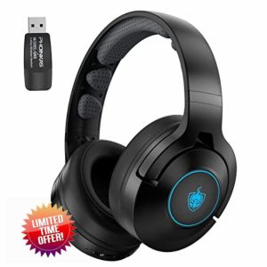 YOTMS Wireless Gaming Headset for PS4 PS5 PC Switch