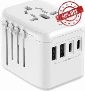 Universal International Power Travel Plug Adapter