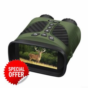 YUANGANG 2.5KD Night Vision Binoculars Photo Video Birdwatching Camping Hunting Devices 10X Optical Zoom And 8X Digital Zoom