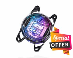 Granzon GAM0.1 CPU Water Block with 5v aRGB (AMD AM4 / AM5) - Black